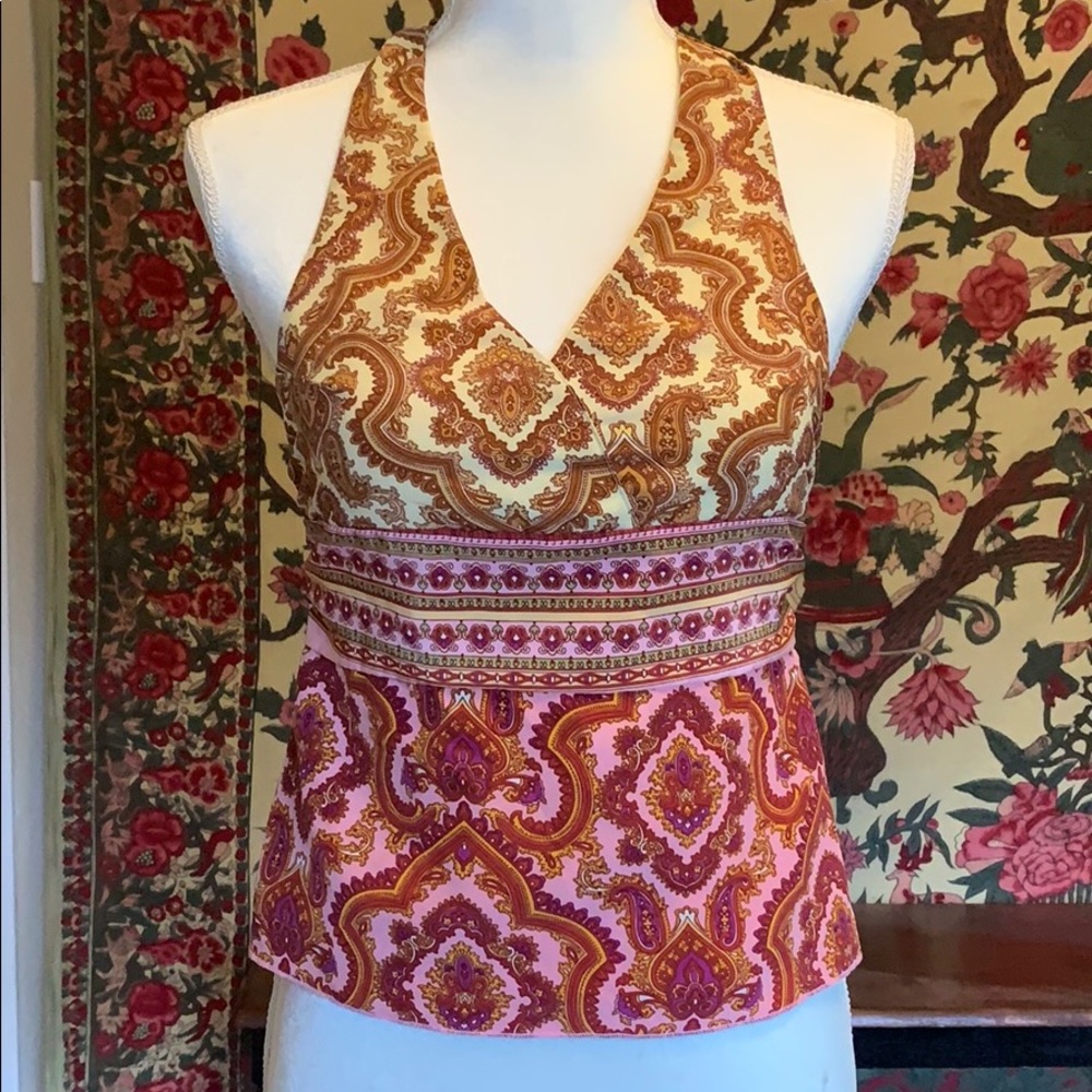 Old School Paisley Tank XS by Mary-Kate and Ashley